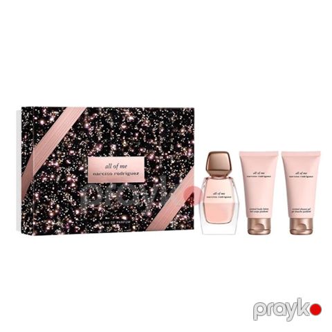 Ətir dəsti Narcisso Rodriguez All of me (ətir 50 ml + bədən losyonu 50 ml + duş geli 50 ml) — Bakı