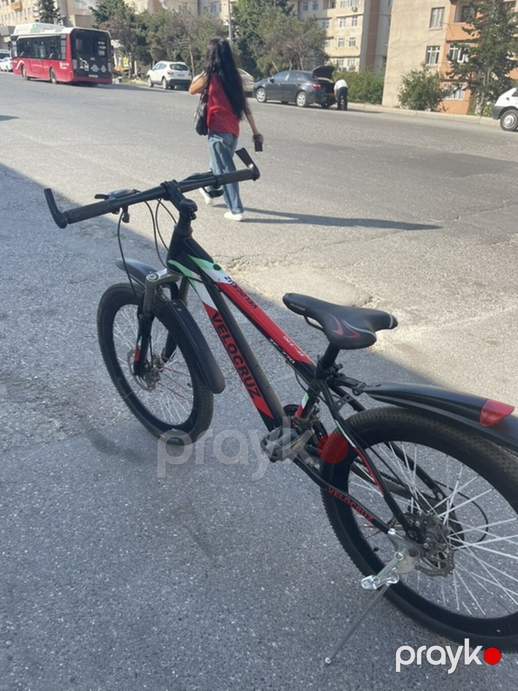 Velosiped 24 lük. Az işlənib, heç bir problemi yoxdur. 10 skorus — Dağ velosipedləri, Bakı (2)
