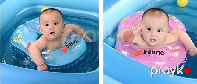 Şişmə üzgüçülük halqası Intime 89168393, çəhrayı — Mallar, Bakı (2)