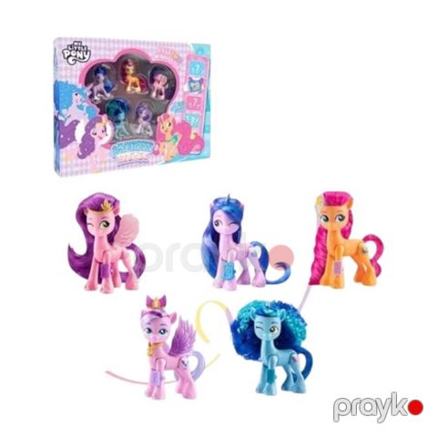 İnkişafedici və öyrədici oyuncaq Pony fiqurları, 5 fərqli dizayn, canlı rənglər, hərəkətli, 3+ yaş üçün - PF101-2 — Bakı