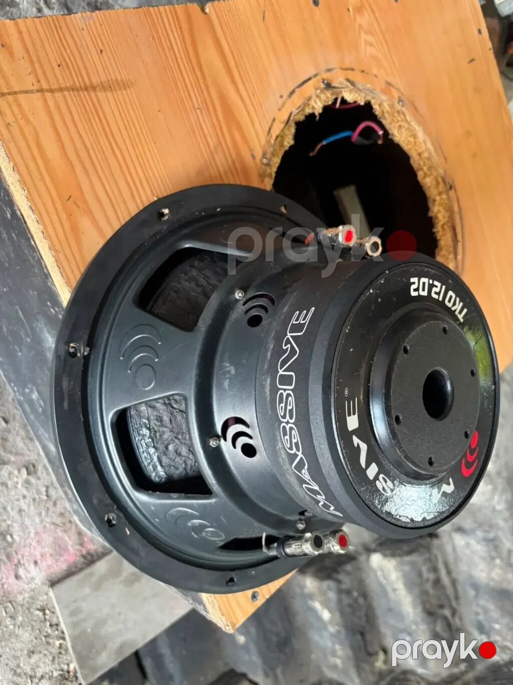 Massive Audio TKO 12.D2 subvufer - Model: TKO 12.D2 (12 düym) — Avtomobil akustikası, Sumqayıt (4)