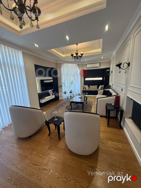 Satılır 3 otaqlı Bina evi menzil (Yeni tikili), 126 m², Xətai rayonu — Bakı