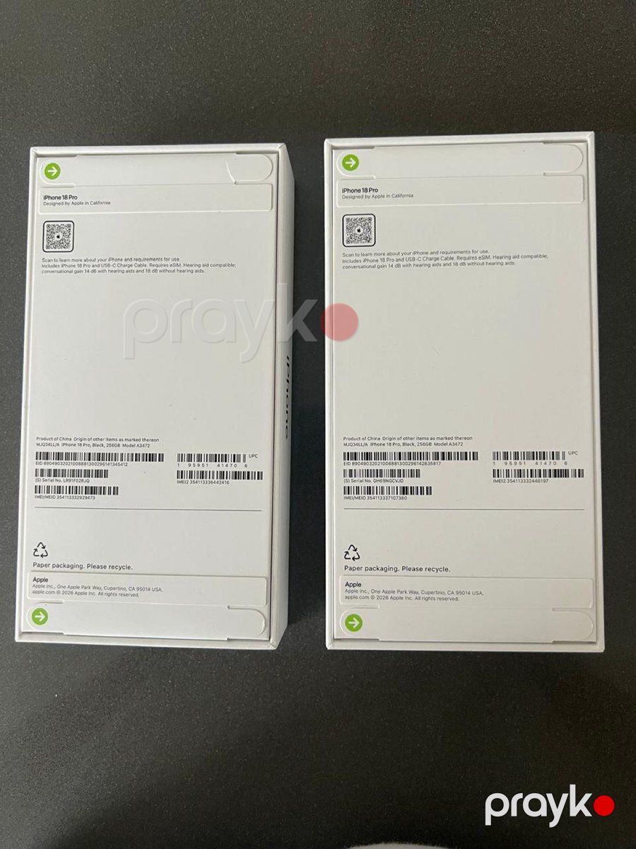 Apple iPhone 18 Pro Black 256GB/12GB sifarişi — Smartfonlar, Bakı (2)