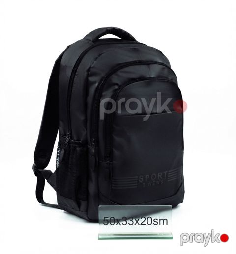 Şəhər bel çantası, EVA, qara, 30 l, 50x33x20 sm — Bakı