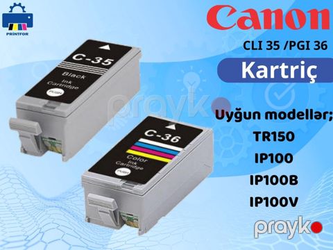 Kartric "Canon CLİ-36/PGİ35" — Bakı