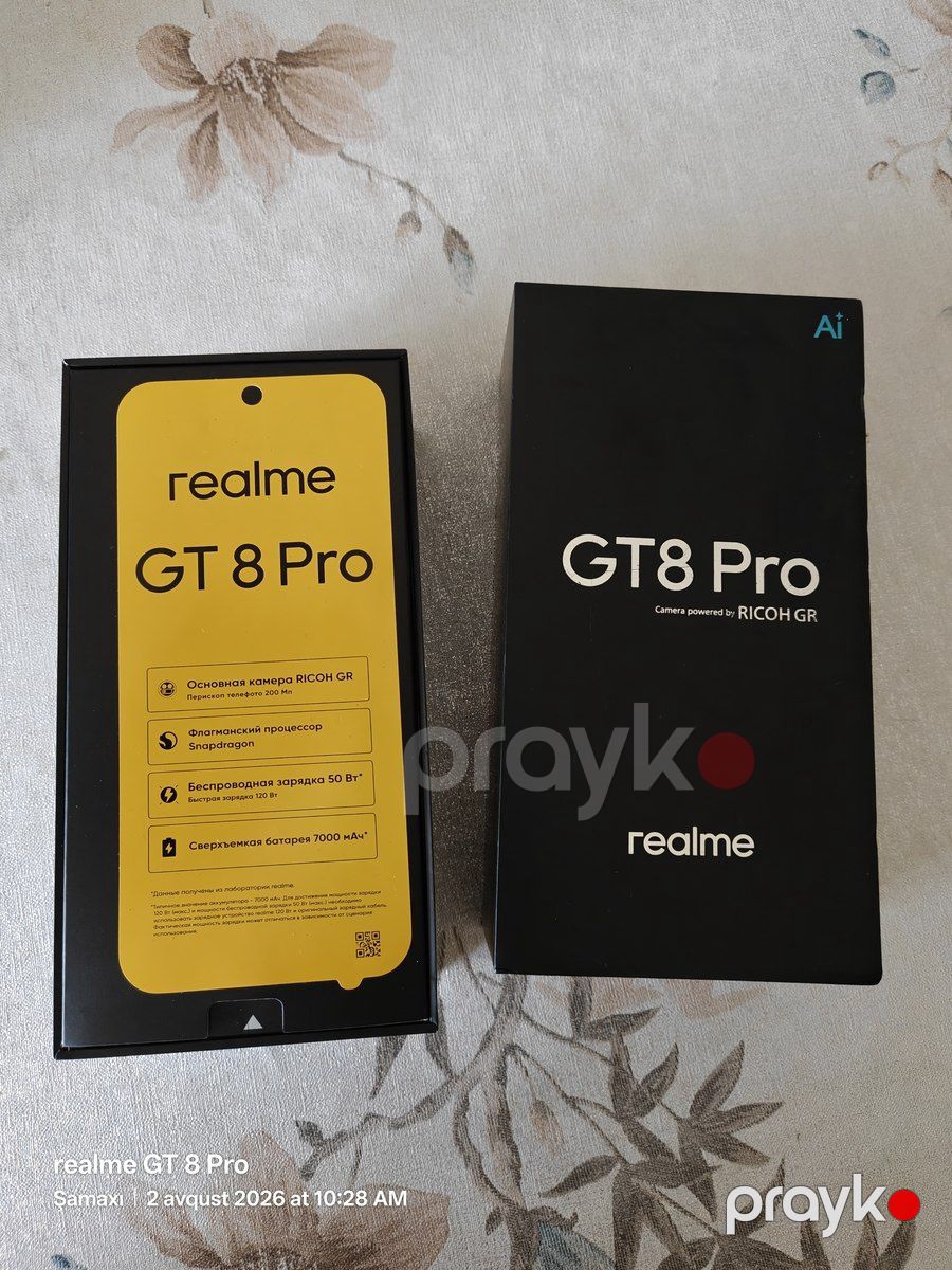 Realme GT 8 Pro Urban Blue 256GB/12GB — Smartfonlar, Şamaxı (6)
