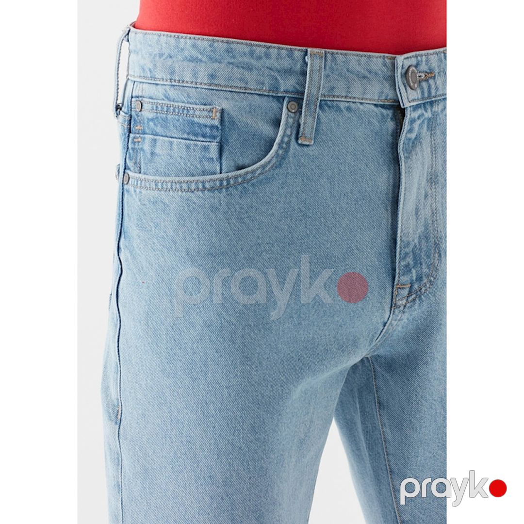 Kişilər üçün düz cins Mavi MRD-113002, mavi, pambıq, ölçü 29/27 — Mallar, Bakı (2)