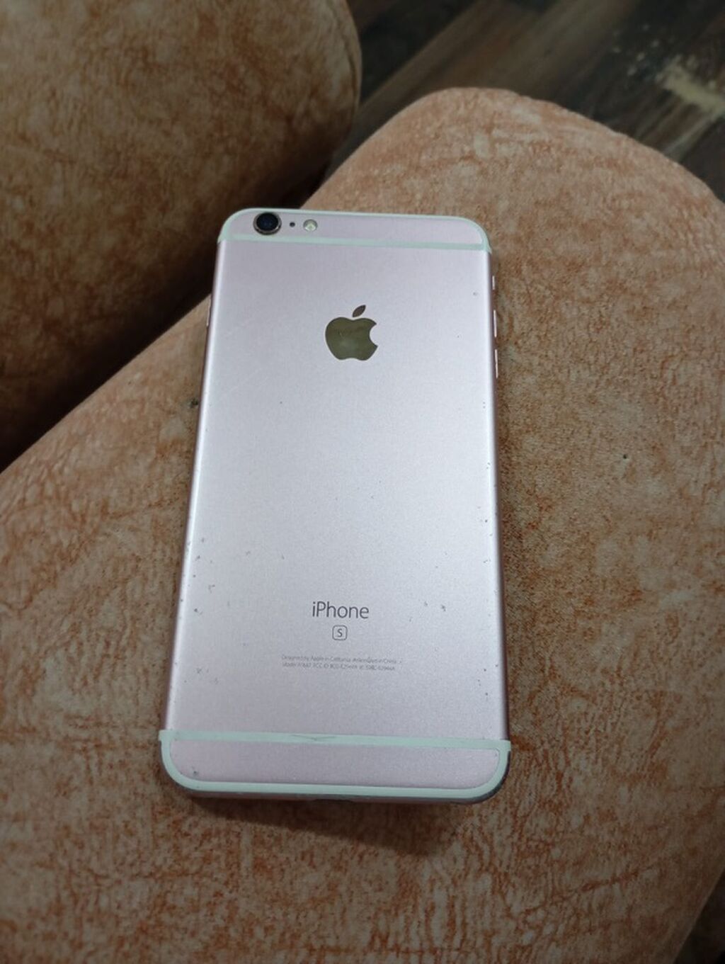 IPhone 6s Plus, 16 GB, Rose Gold, Barmaq izi — Apple iPhone, Bakı (2)