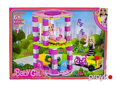 Konstruktor Baby Girl K822025551-1, 6 yaş, 228 hissə — Bakı