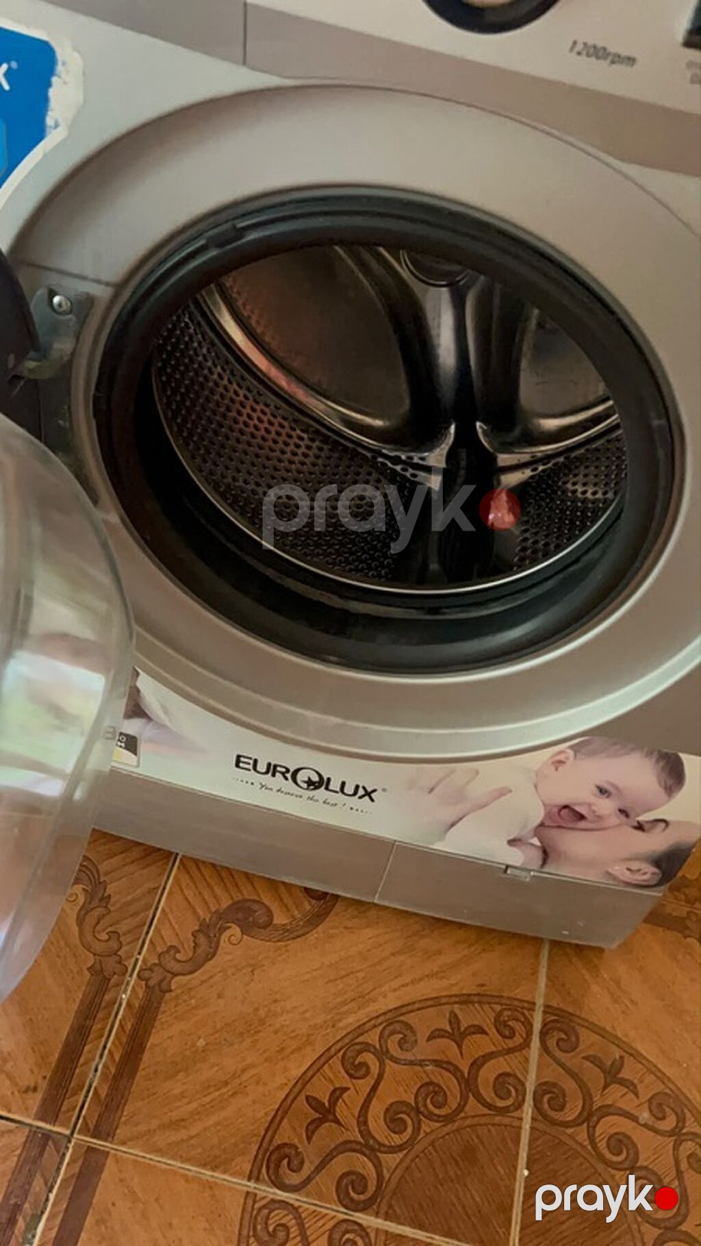 Eurolux paltaryuyan maşın – 7 kq Xüsusiyyətlər: - Yük: 7 kq - Ön — Çamaşır maşınları, Bakı (6)