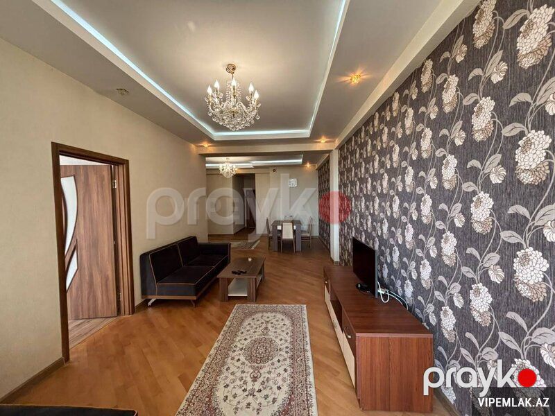 Səbail rayonunda 3 otaqlı Yeni tikili Kirayə verilir, 110 m² — Mənzil, Bakı (2)