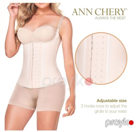 Qadınlar üçün korset Ann Chery ZE-21379, bej, lateks, ölçü M