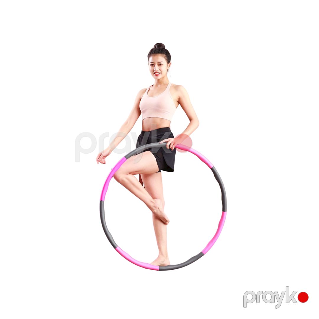 Masaj halqası Gymnic 2162 yumşaq kənarları ilə, dəyişə bilən diametr ilə 75/85/95 sm, plastik/PVC, rəngbərəng — Mallar, Bakı (3)