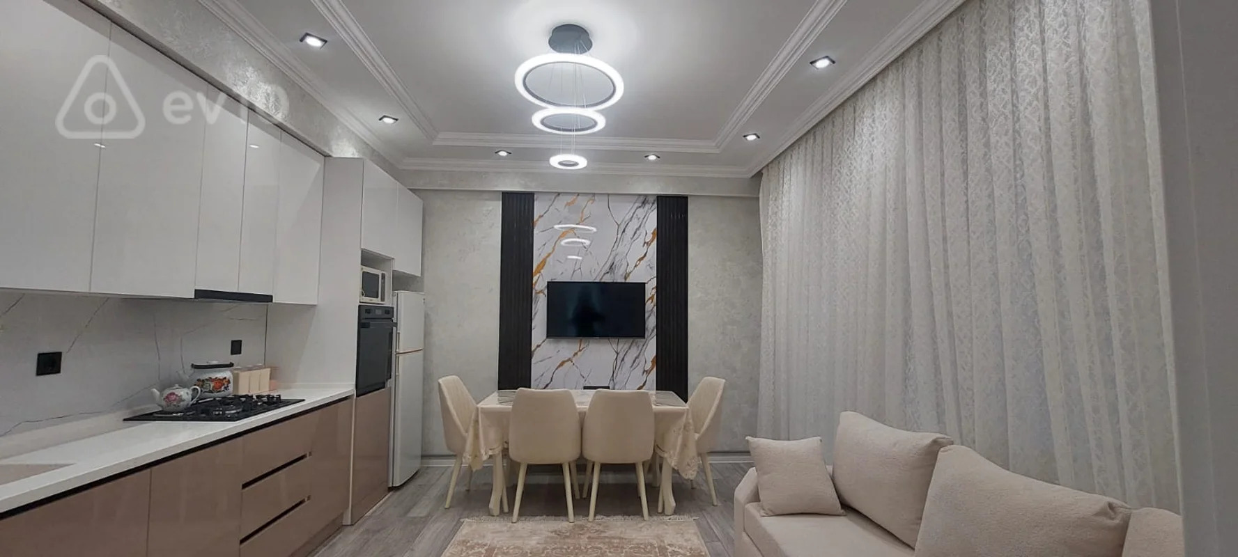 2 otaqlı mənzil, 65 m², Rüstəmov küçəsi — Bakı