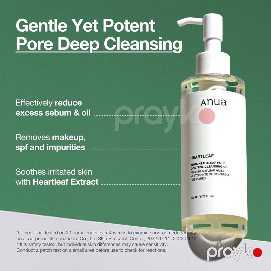 Üz üçün yağ Anua Heartleaf Pore Control, 200 ml — Mallar, Bakı (3)