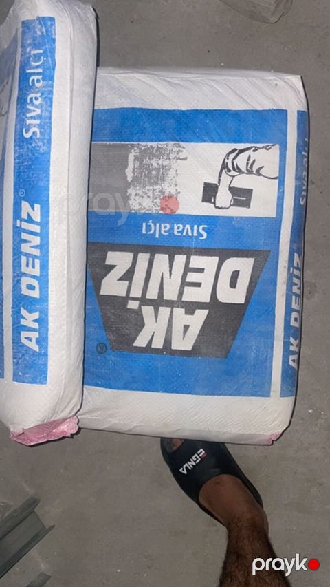 AK Deniz Sıva Alçı 30-35 kise qalib. Material 7-8 ay olar alinib — Bakı