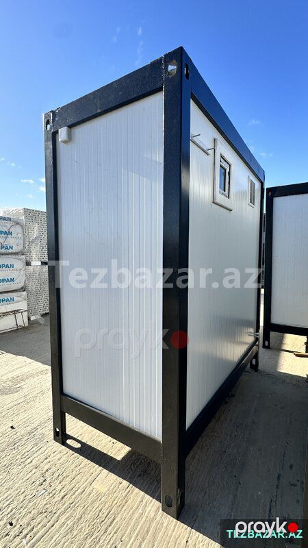 Mobil sanitar qovshagi konteyner — Mallar, Bakı (4)
