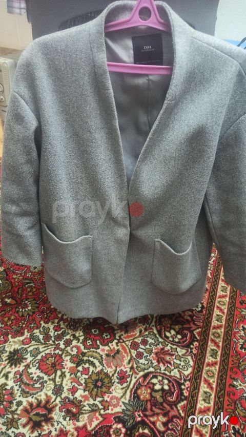 Palto, Zara, 2XL, rəng - Boz — Mehdiabad