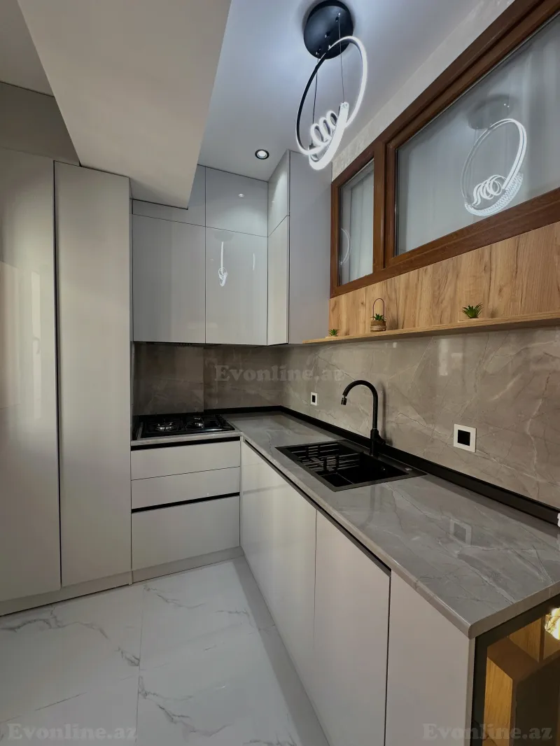 Satılır 2 otaqlı Mənzil Yeni tikili 65 m² Bakı, Xətai r., Həzi Aslanov m — Mənzil, Bakı (6)