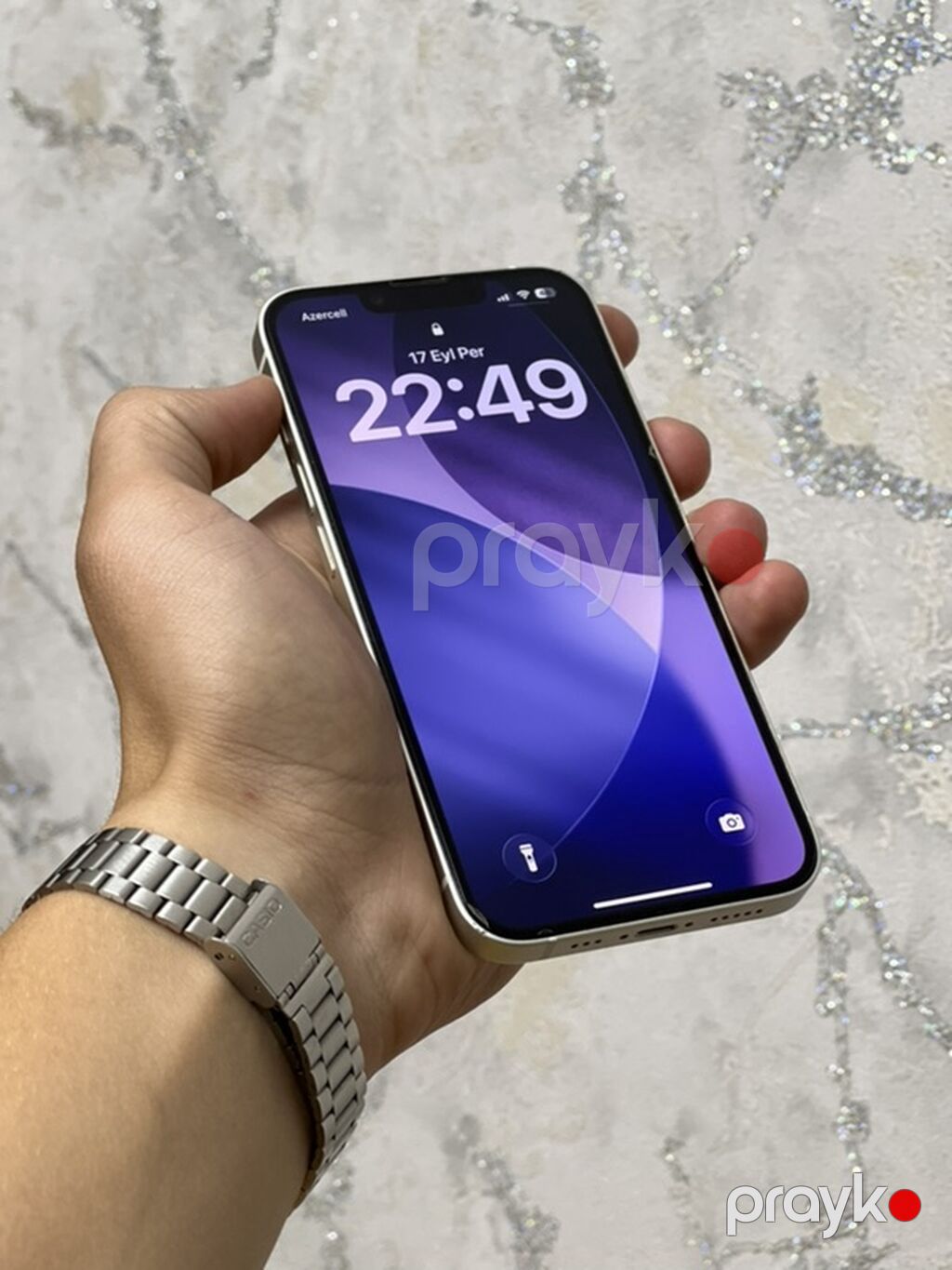 IPhone 14, Ağ, Simsiz şarj — Apple iPhone, İsmayıllı (5)