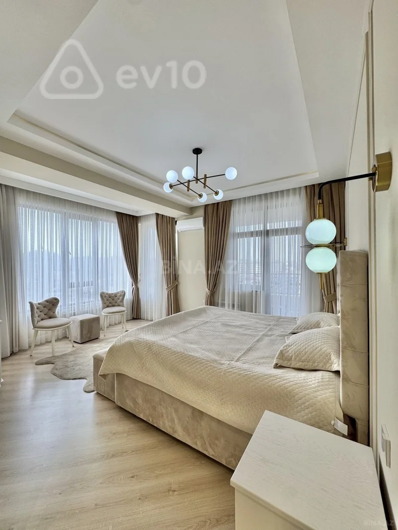 4 otaqlı mənzil, 185 m², Süleyman Vəzirov küçəsi — kirayə — Mənzil, Bakı (3)