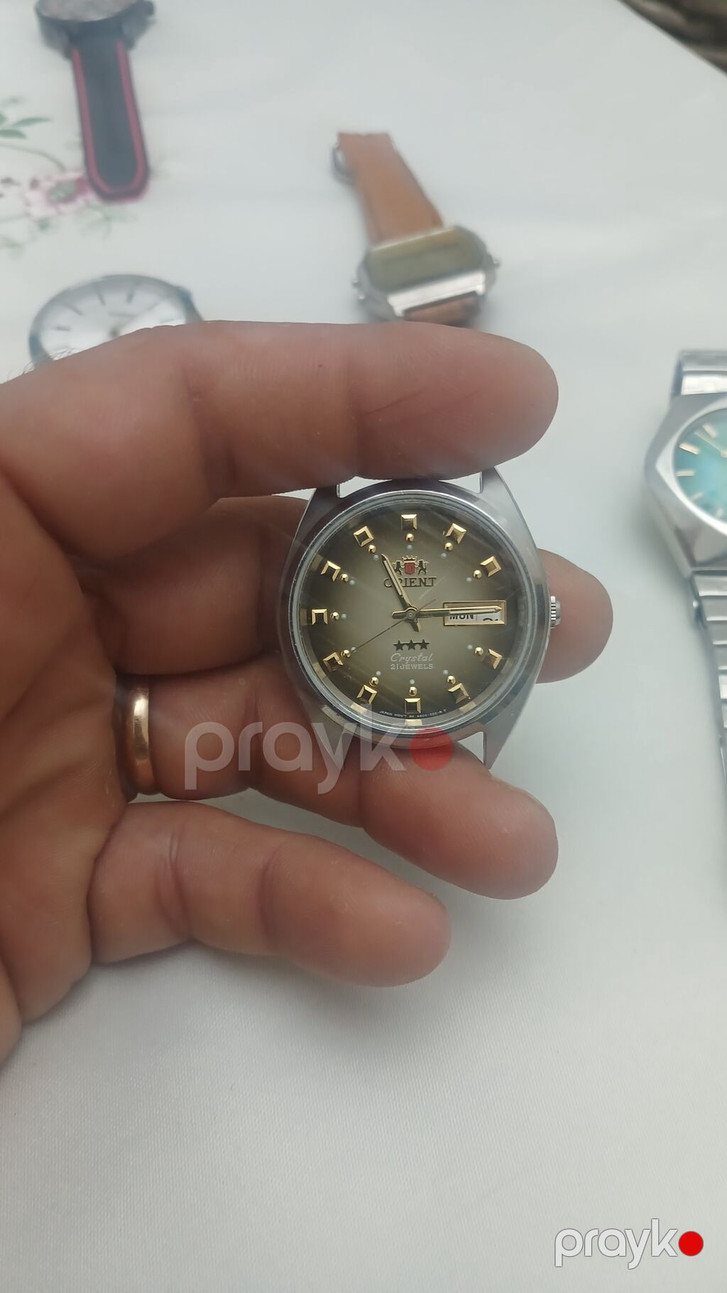 Orient Crystal 21 Jewels mexaniki qol saatı - Brend: Orient - Model — Qol saatları, Gəncə (2)