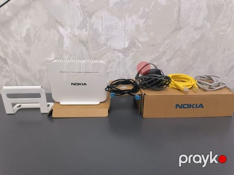 Nokia G‑240W‑D cihazı - Güc adapteri - Ethernet kabelləri (bir neçə — Bakı