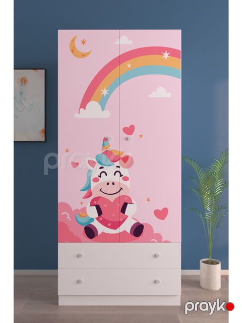 Şkaf Elegant Wood ZARR9991, laminat, 80х54х180 sm — Bakı