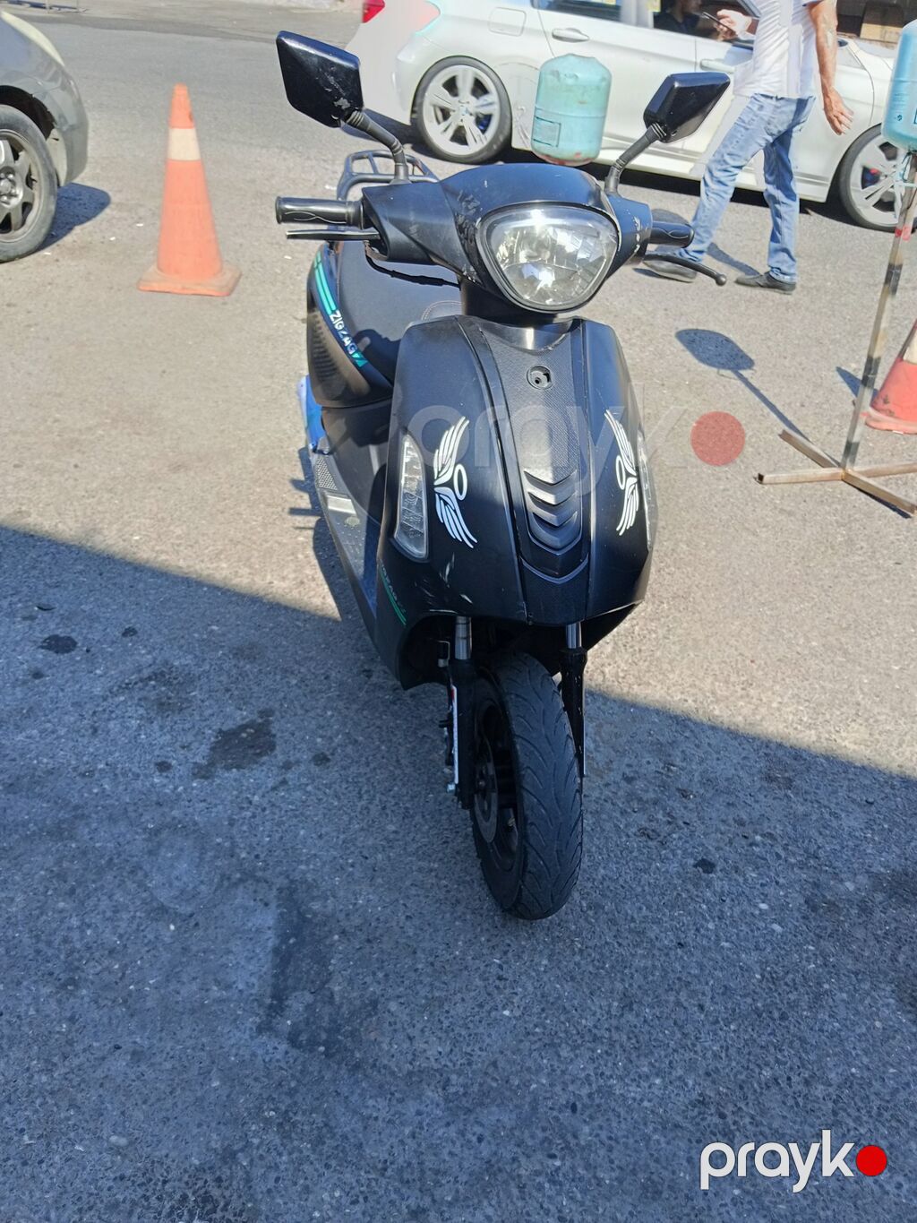 ZigZag skuter – şəhərdaxili gediş-gəliş üçün yığcam və qənaətcil — Mopedlər və skuterlər, Bakı (3)