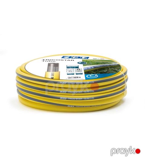 Suvarma şlanqı GF Trico Star, 25 m, 15 mm, sarı — Bakı