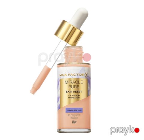 Tonal krem Max Factor Miracle Pure Skin Reset Serum 10-30 Fair 30 ml — Bakı