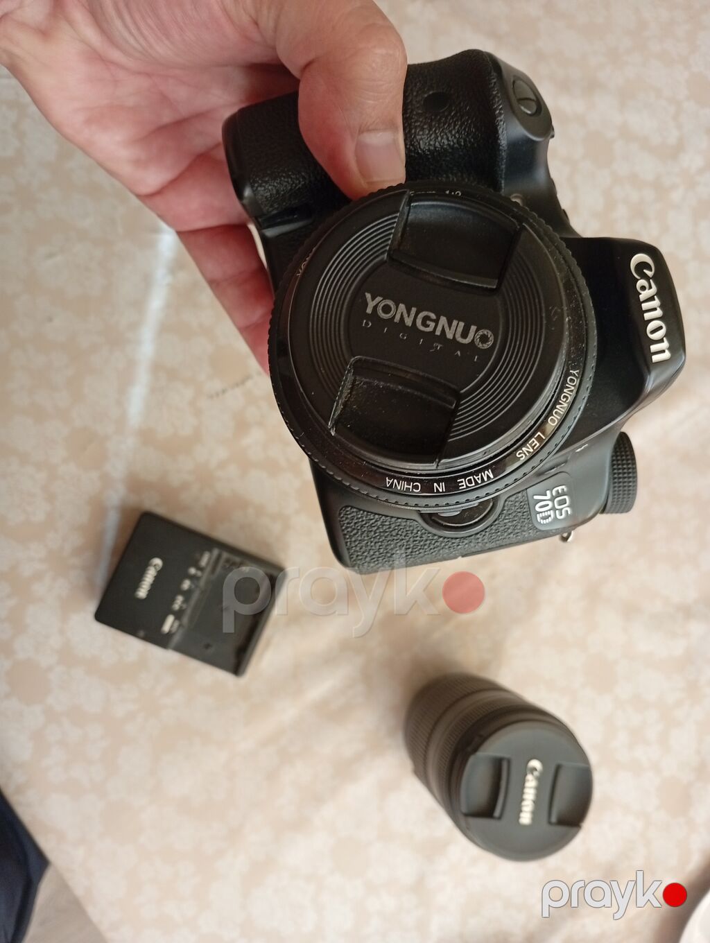 Canon EOS 70D fotoaparat dəsti Tərkibi: - Canon EOS 70D gövdə (üst — Fotoaparat, Bakı (2)