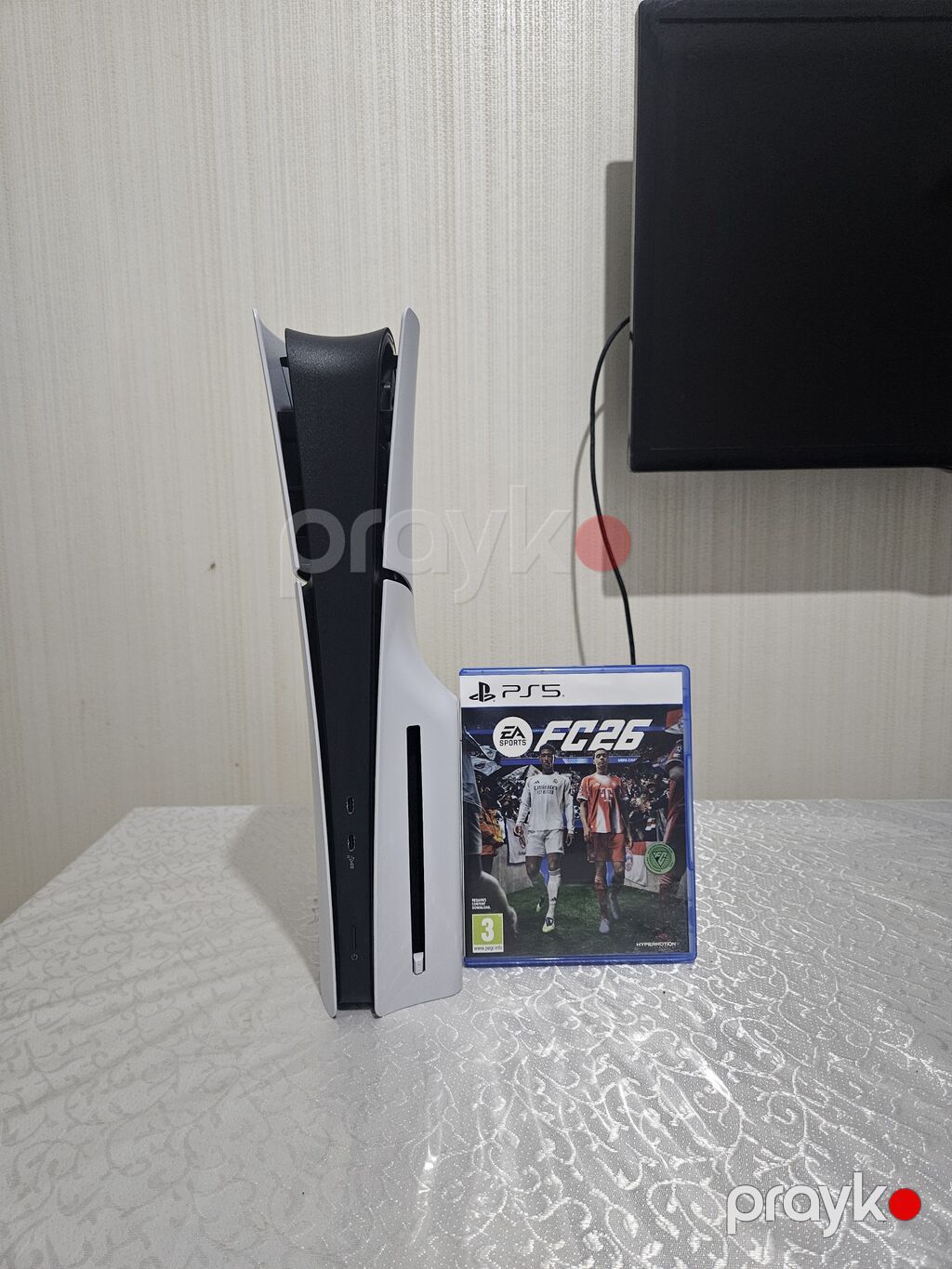 PlayStation 5 slim 1trb (Disk versiyası) + DualSense idarəetmə pultu — Oyun konsolları, Bakı (2)