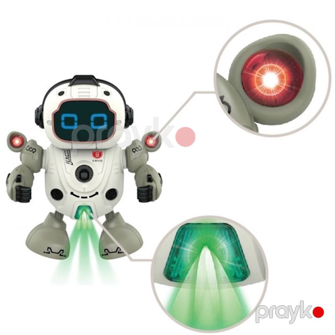 Robot rəqs edən Lzcz 6678-8, yaşıl — Mallar, Bakı (3)