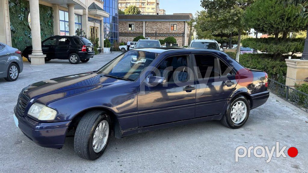 Mercedes C 180, 1.8 L, 1996 il, 255 555 km — Avtomobillər, Bakı (4)