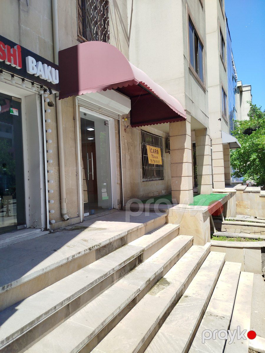 İcarəyə verilir obyekt 74 m² — Əmlak, Bakı (2)