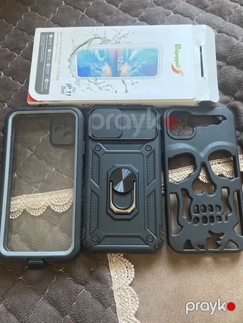 IPhone 11 üçün qoruyucu örtüklər dəsti Məhsul tərkibi: - IP68 — Digah