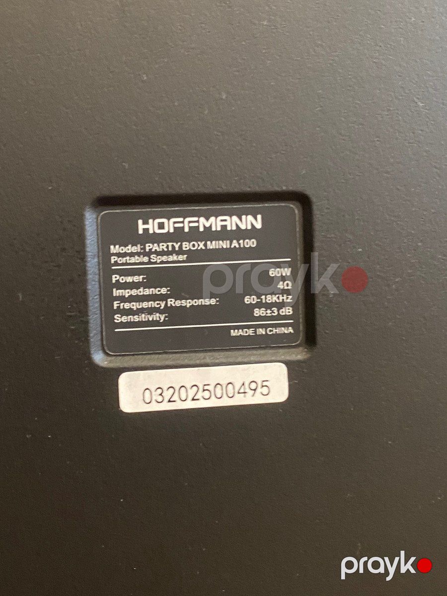 Hoffman Party box mini A100 — Səs texnikası, Bakı (4)