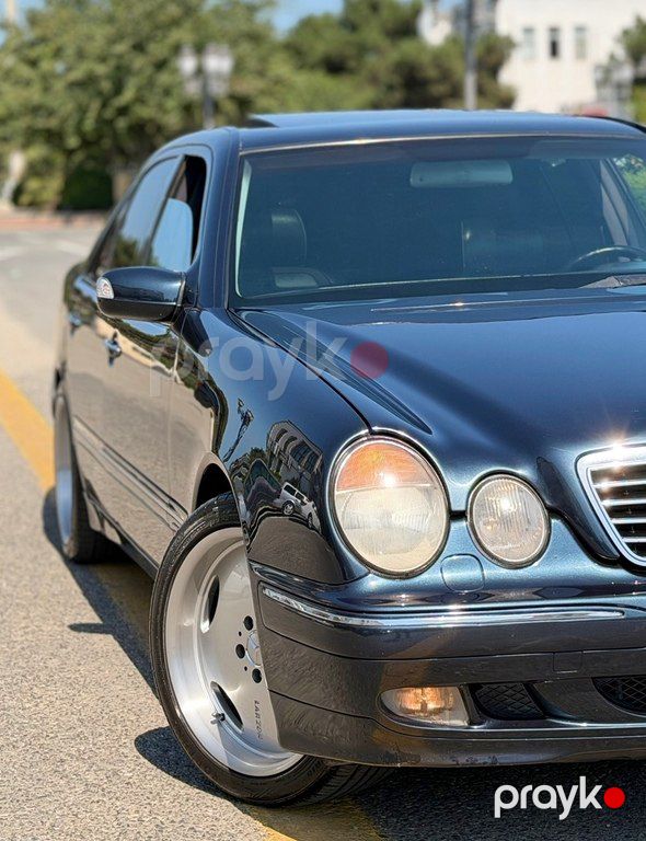 Mercedes E 320, 3.2 L, 2000 il, 327 000 km — Avtomobillər, Bakı (8)