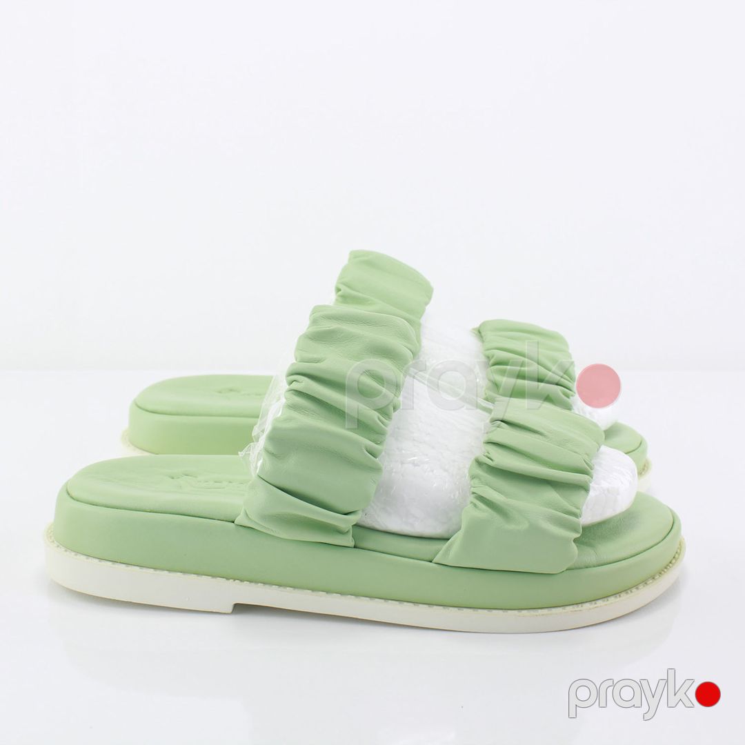 Qadınlar üçün tərliklər 8-15 5008, yaşıl, təbii dəri, ölçü 39 — Mallar, Bakı (2)