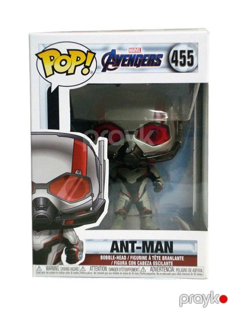 Коллекционная фигурка Funko, Pop Ant-Man Avengers Endgame Vinyl Figure 455 Quantum Realm Suit Marvel, Фигурка героя/Фигурка персонажа, 3+ года, Винил/Пластик, 1 шт — Bakı