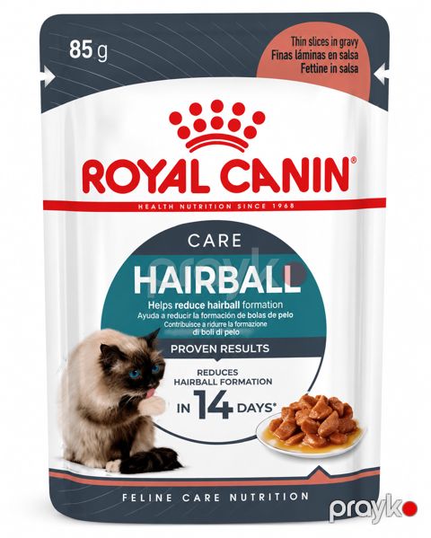 Nəm yem No brand Hairball Yetkin (1-6 yaş) Toyuq Jeledə tikələr 85 q — Bakı