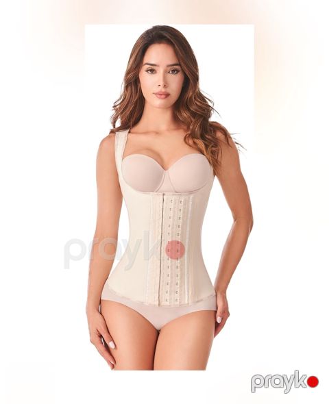 Korset qadınlar üçün Ann Chery, bej, lateks, 25 sümüklü, ölçü 2XL — Bakı