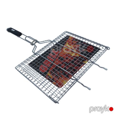 Manqal üçün universal üst ızgara, metal, ikiqat torlu — Bakı