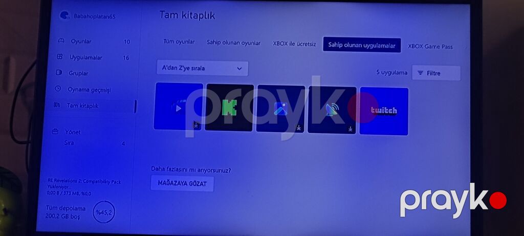 Içində 25 dənə oyun var kick twic canlı yayın proqramlarıda var yaddaş — Oyun konsolları, Bakı (2)