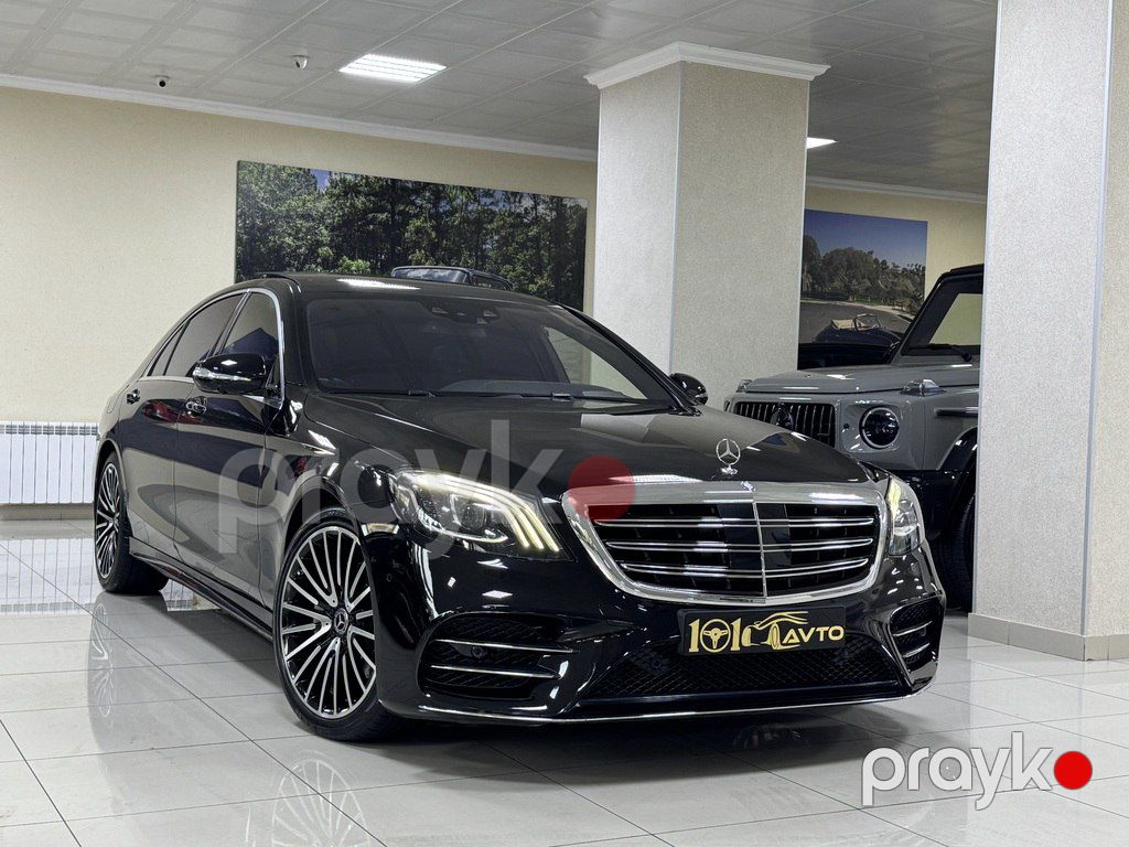 Mercedes S 350 d 4MATIC, 2.9 L, 2017 il, 135 000 km — Avtomobillər, Bakı (3)