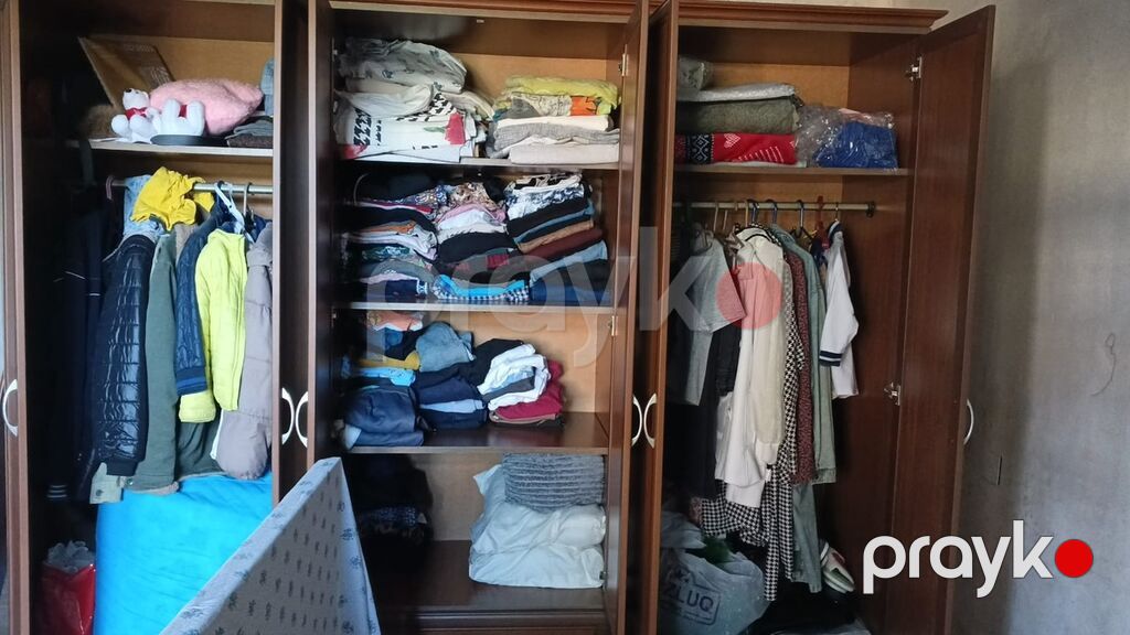 Geniş funksionallı 4 qapılı şkaf - Material: ağac teksturalı laminat — Şkaflar, Digah (2)