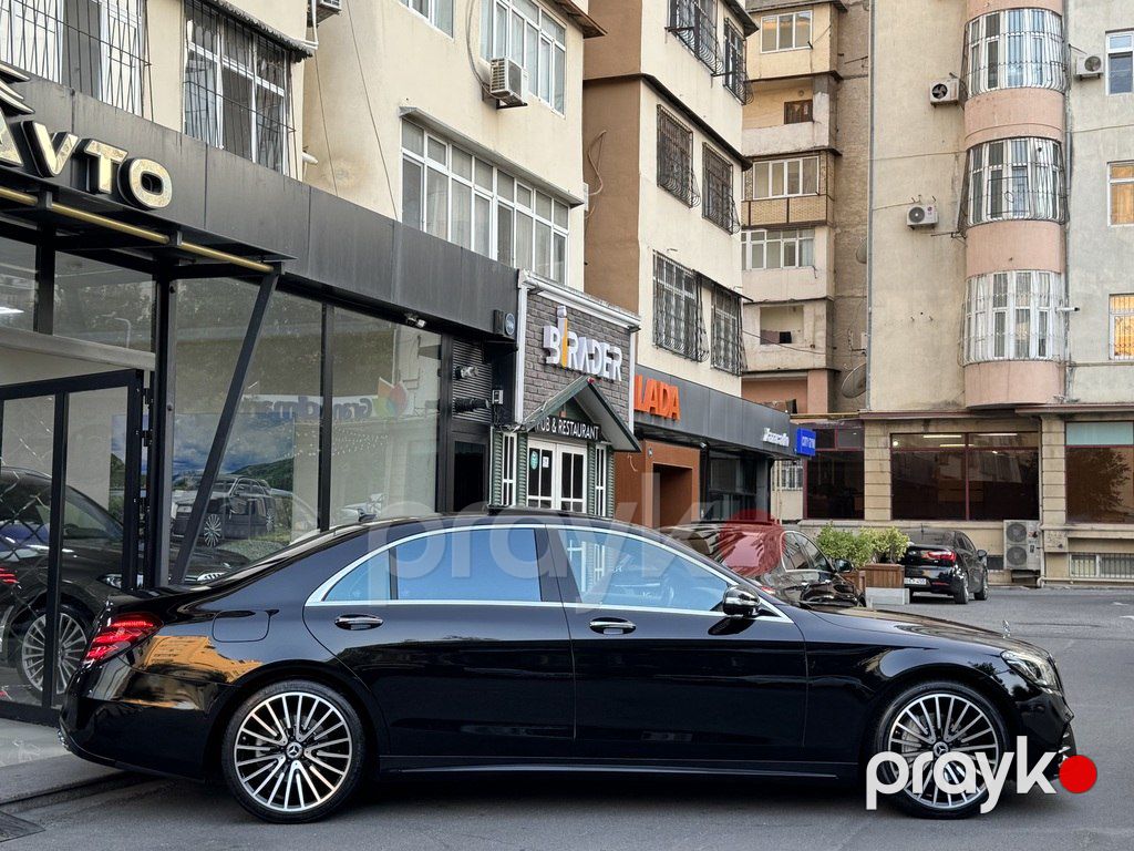 Mercedes S 350 d 4MATIC, 2.9 L, 2017 il, 135 000 km — Avtomobillər, Bakı (9)