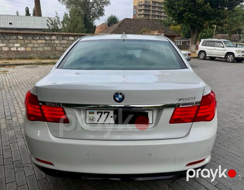 BMW 750, 4.4 L, 2011 il, 190 000 km — Avtomobillər, Şəki (5)