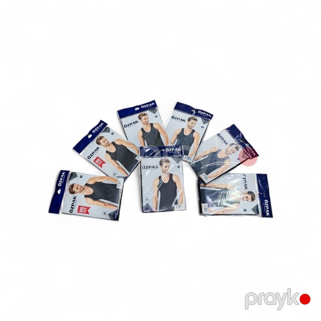 Mayka kişilər üçün Özpak 1125, qara, pambıq, ölçü 4XL — Mallar, Bakı (2)